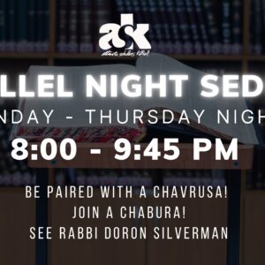 Kollel Night Seder